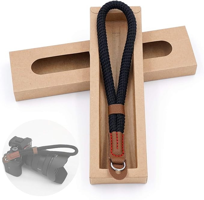 Comfortable Cotton Camera Hand Wrist Strap Compatible for Sony A7 A9 A6000 A6300 A6500 Fujifilm X... | Amazon (US)