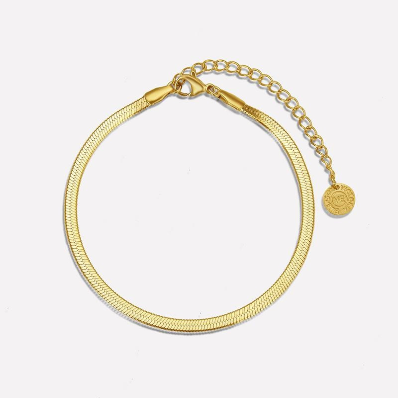 Jupiter Snake Chain Bracelet | Victoria Emerson