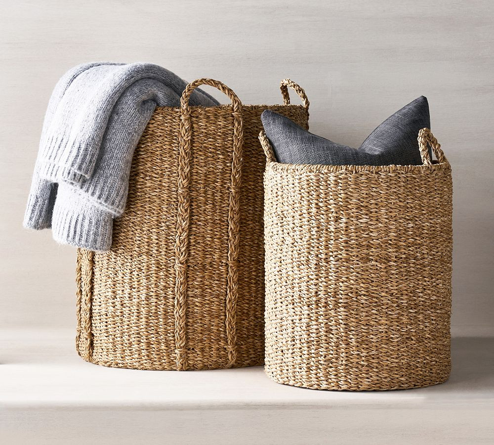 Safi Handwoven Tote Baskets | Pottery Barn CA