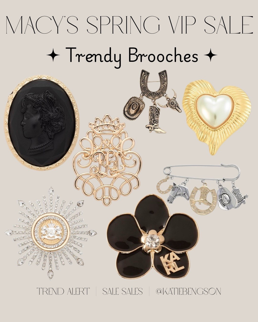 Macy’s Spring VIP Sale - trendy brooches on sale 

#LTKSaleAlert #LTKootd #LTKWorkwear