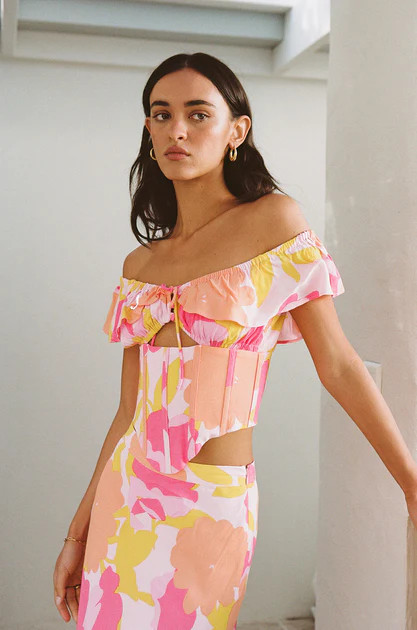 Rhylee Top - Nectar Floral | SABO SKIRT (Global)