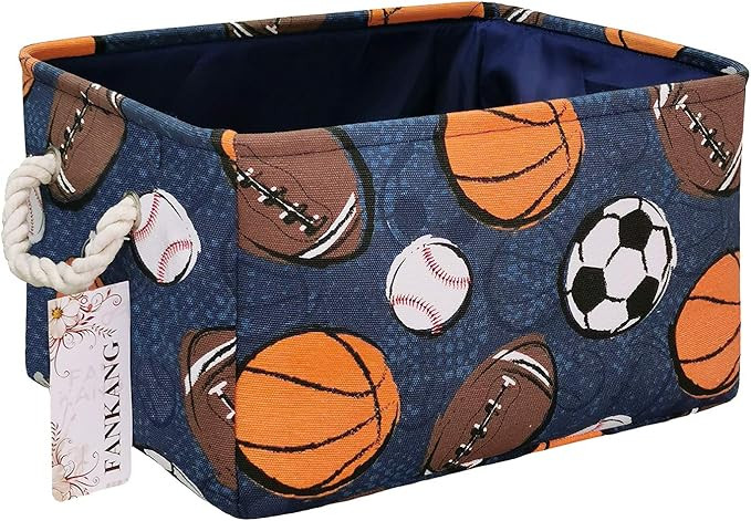 FANKANG Rectangular Laundry Basket Nursery Storage Fabric Storage Bin Storage Hamper,Gift Baskets... | Amazon (US)