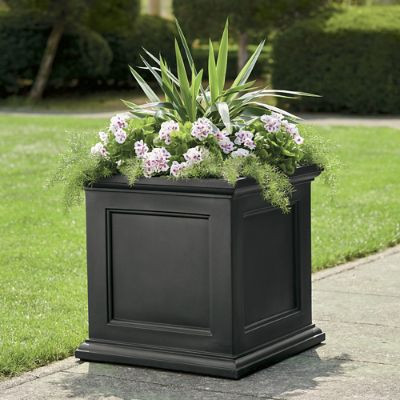 Devon Oversized Square Planter | Grandin Road | Grandin Road