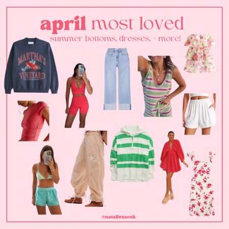 all of my most loved pieces from April!!! this month had SO many fun colors and patterns to get ready for summer:) 

spring outfit, denim jeans, shorts, dress, summer outfitt

#LTKfindsunder100 #LTKstyletip #LTKSeasonal