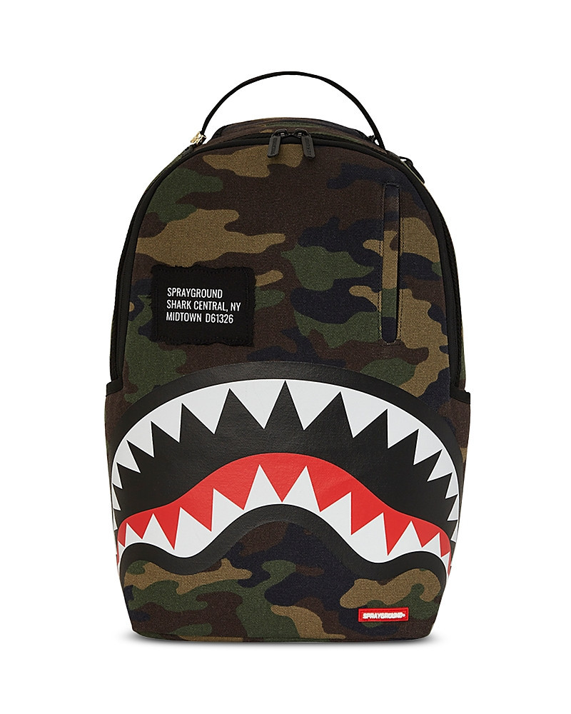 Sprayground Shark Central Camo Dlxs Backpack | Bloomingdale's (US)