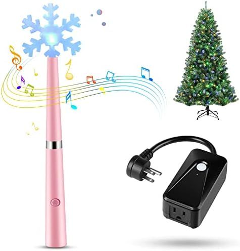 Amazon.com: Magic Light Wand, Wireless Remote Control Outlet for Christmas String Lights and Deco... | Amazon (US)