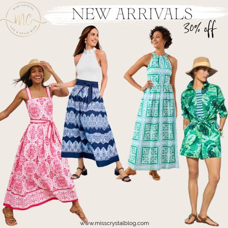 New summer arrivals currently 30% off! Vacation outfits. Summer dresses and more! 

#LTKTravel #LTKOver40 #LTKSaleAlert