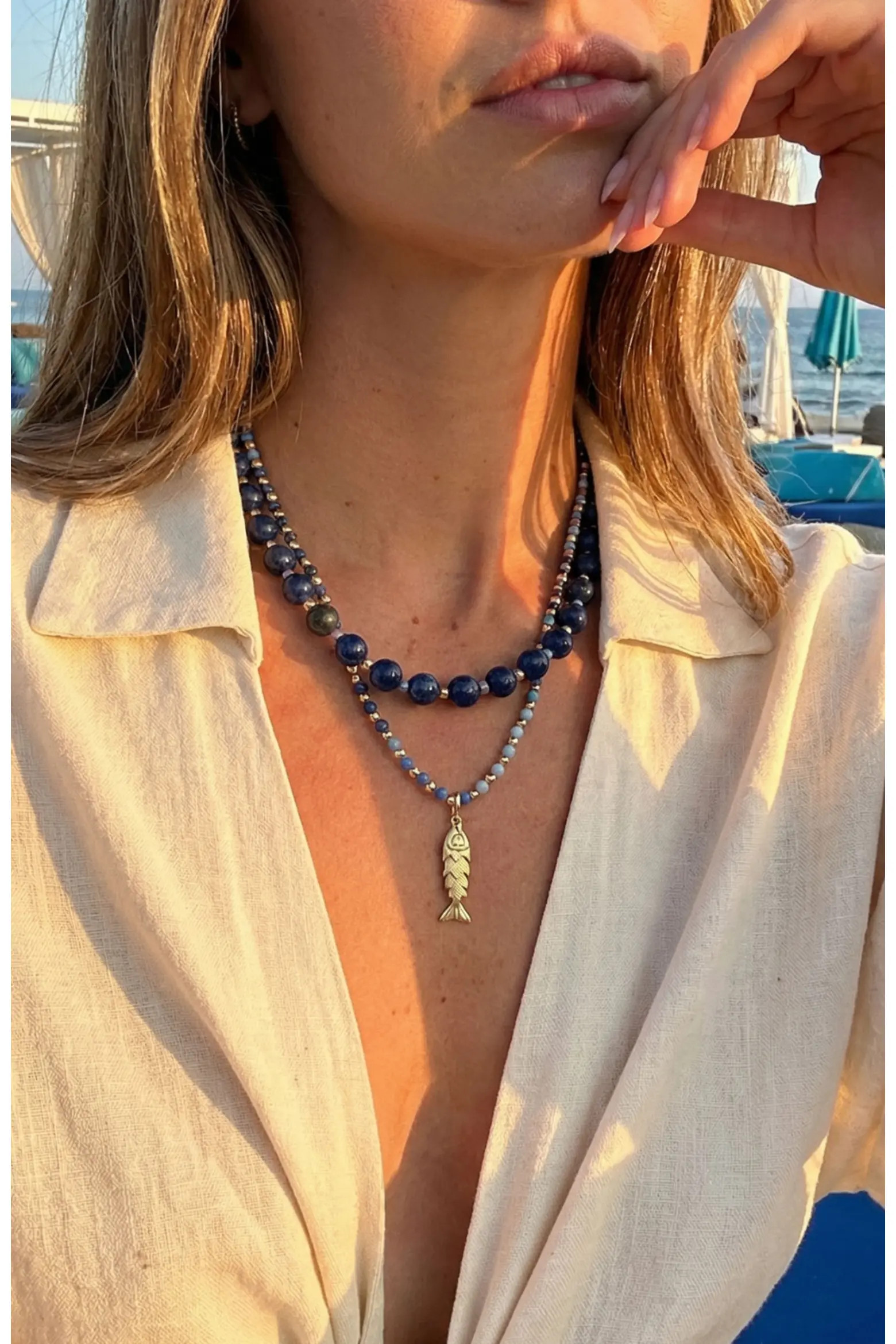 Dot Necklace Lapis (Women) | Nordstrom | Nordstrom