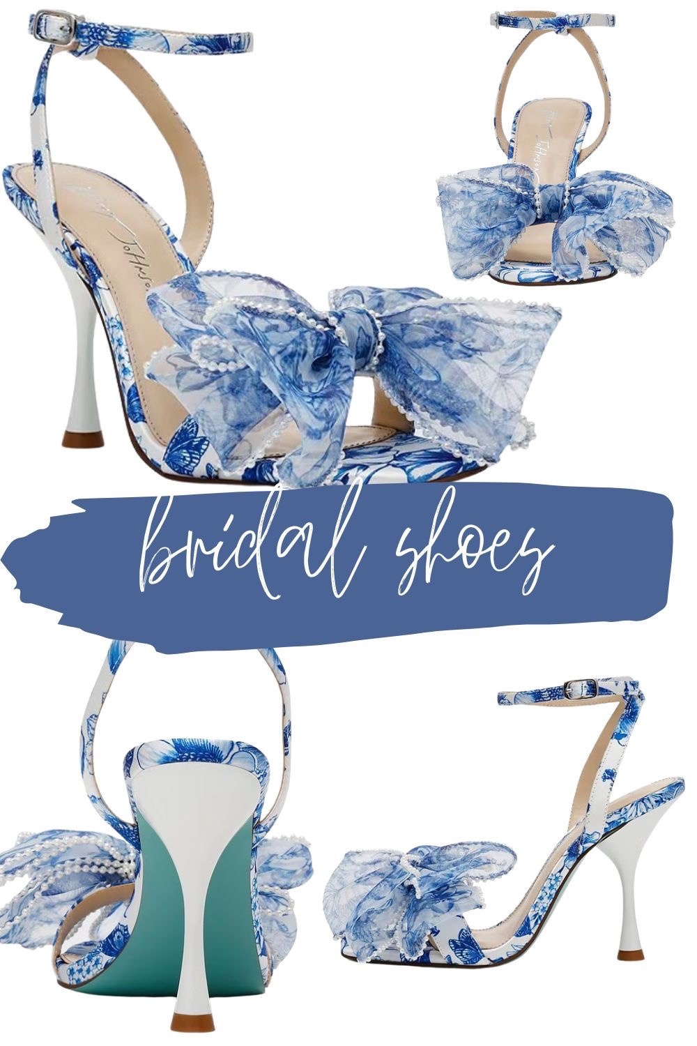 Say 'I do' in style with the Blue by Betsey Johnson Fawn Floral Pearl Bow Dress Sandals! 💍✨ These elegant sandals, adorned with delicate floral details, pearl accents, and a sweet bow, are the perfect finishing touch for your bridal look. Whether you're walking down the aisle or dancing the night away, these sandals will have you feeling effortlessly chic and romantic. 👰🏼💐

#BetseyJohnsonBridal #BridalFootwear #WeddingDayStyle #FloralElegance #SomethingBlue #BetseyJohnson #BlueByBetsey #BridalShoes #BridalHeels #DressShoes #WeddingShoes #SpecialOccasionShoes #SomethingBlue #IDoShoes 

#LTKWedding #LTKBeauty #LTKStyleTip