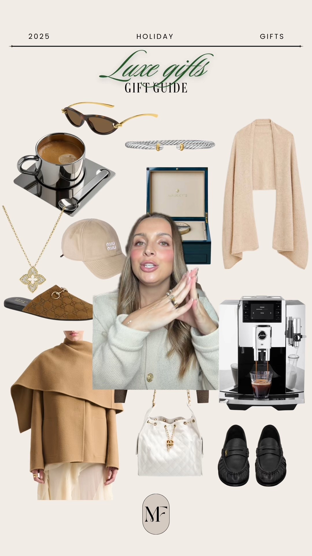 Luxe gifts for the luxe girls 

Gift guide, luxury, luxe gifts, espresso, coffee, designer, David yurman, gucci, ysl

#LTKHoliday #LTKItBag #LTKGiftGuide