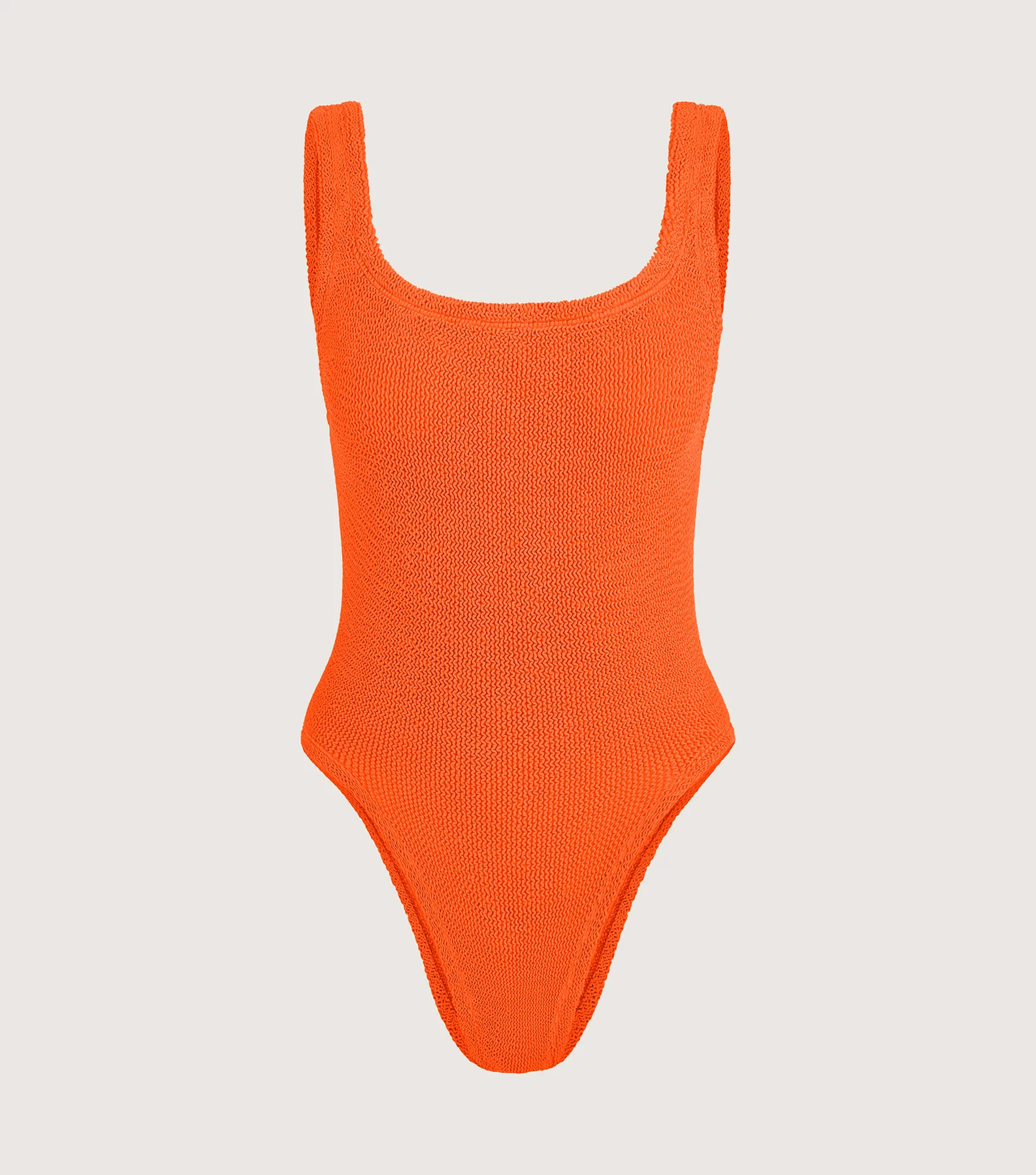 Square Neck Swim - Orange | HUNZA G