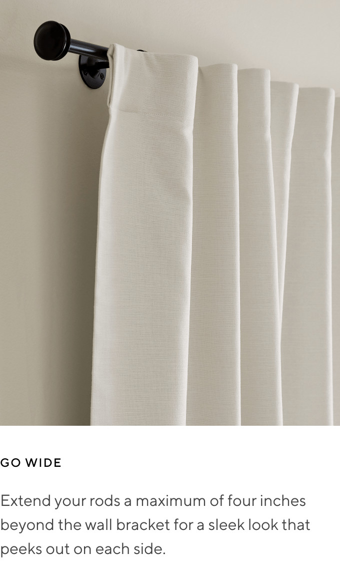 Evelyn Linen Blackout Curtain | Pottery Barn Kids