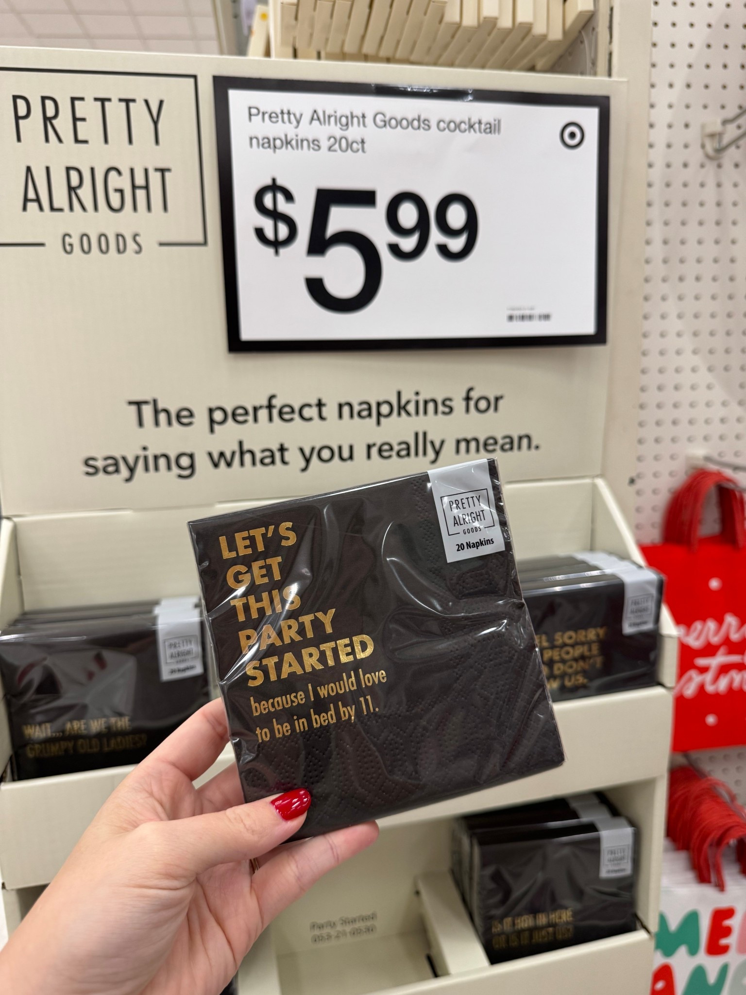 These napkins are too funny! 

#LTKHome #LTKHoliday #LTKSeasonal