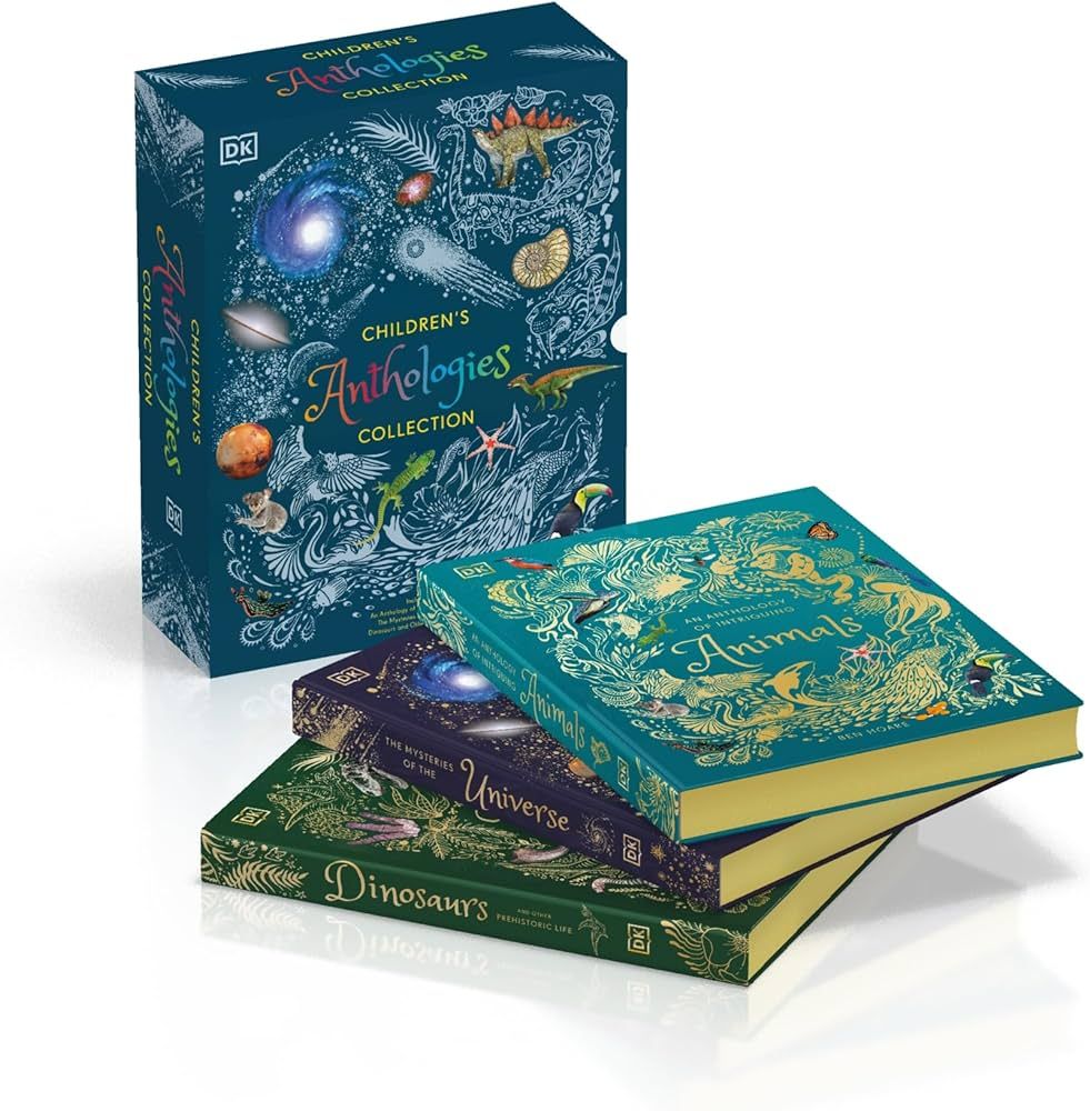 Children's Anthologies Collection: 3-Book Box Set for Kids Ages 6-8, Featuring 300+ Animal, Dinos... | Amazon (US)