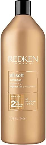 Redken All Soft Shampoo | For Dry/Brittle Hair | Provides Intense Softness and Shine | With Argan... | Amazon (US)