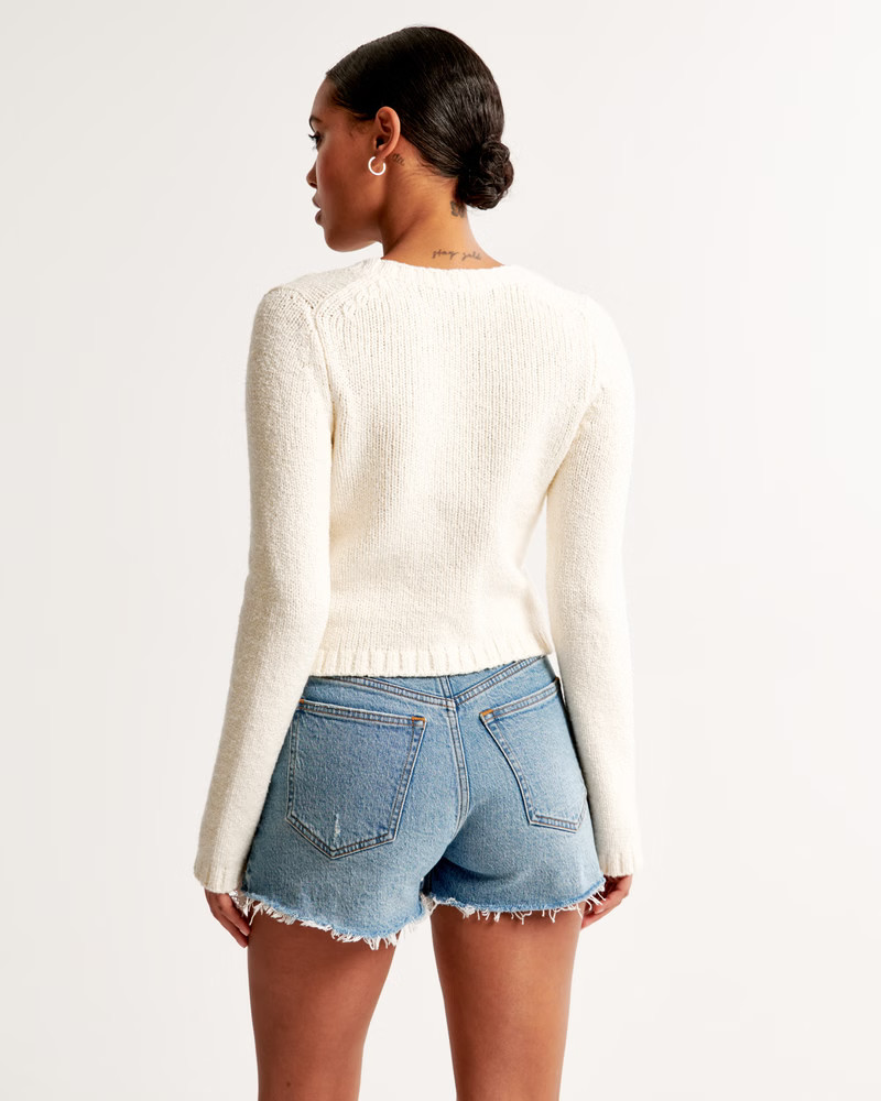High Rise Mom Short | Abercrombie & Fitch (US)