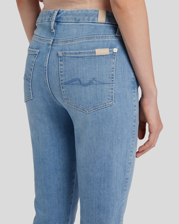 Slim Illusion High Waist Kimmie Straight in Intro | 7 For All Mankind