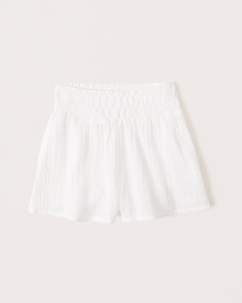 Gauzy Beach Short Coverup | Abercrombie & Fitch (US)