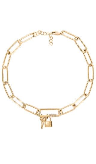 X Sofia & Victoria Los Angeles Link Necklace in Gold | Revolve Clothing (Global)