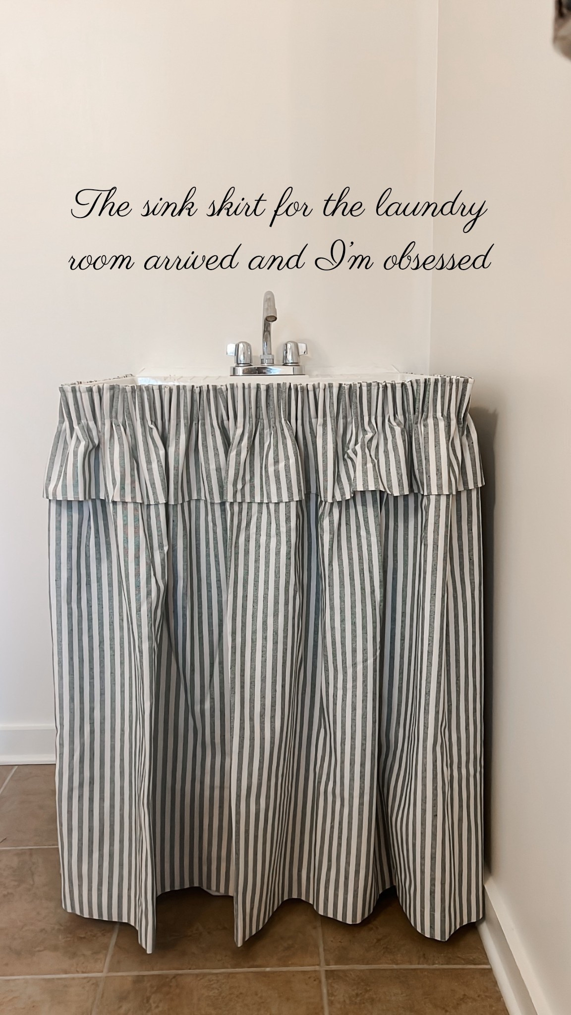 Sink skirt kitchen sink skirt utility sink skirt stripe sink skirt 

#LTKHome