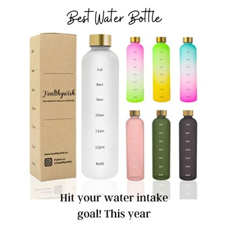 Water bottle you’ll want for the New year!

I love the hourly I take markers!
I love it’s easy to carry and fits in all holders.

Very affordable
Amazon pick for sure.



#LTKfit #LTKsalealert #LTKFind