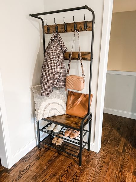 Amazon coat rack, sturdy and great for small spaces and entryways 

#LTKhome