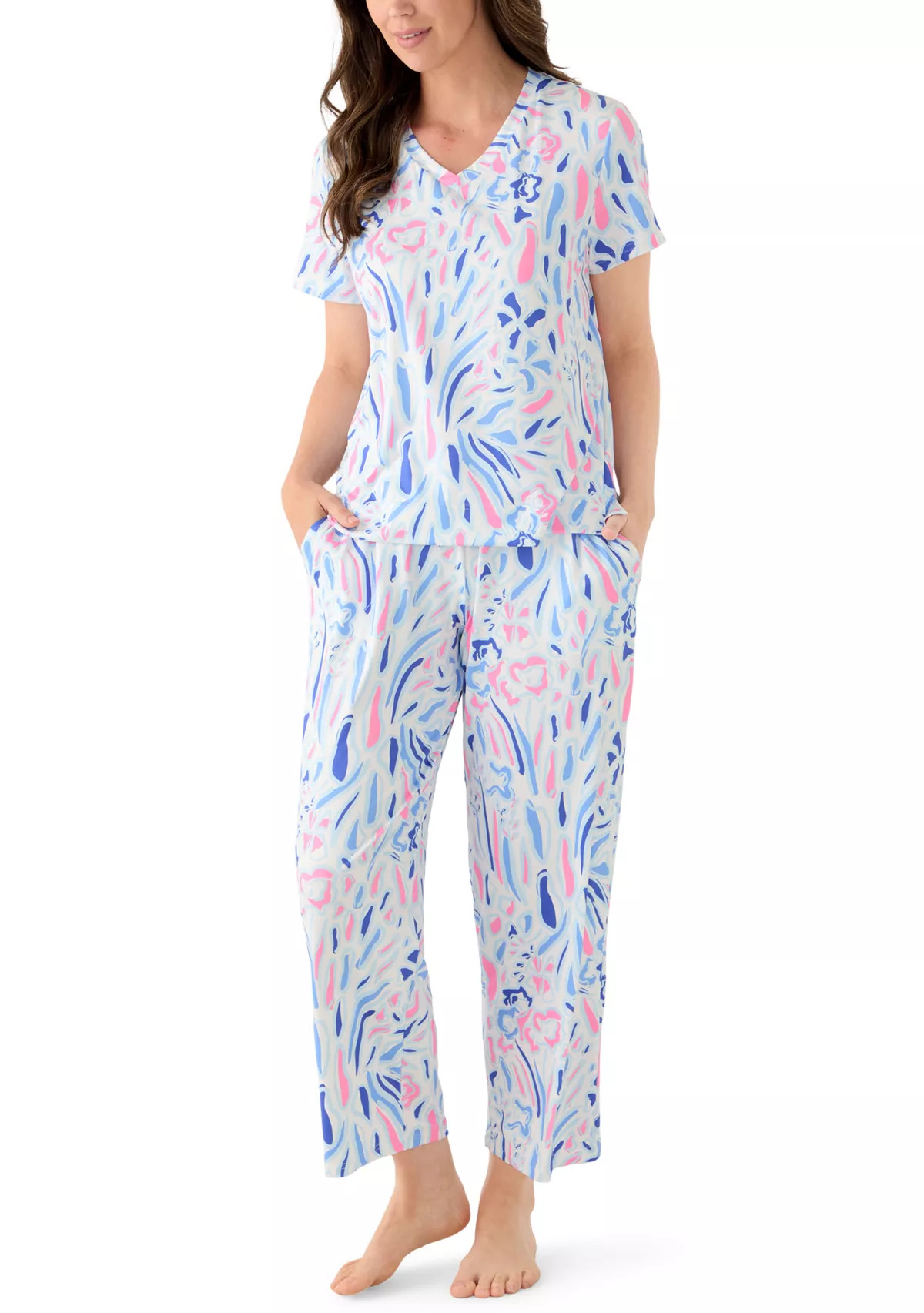 Mary SquareWomen's Alli Short Sleeve Pajama Set | Belk