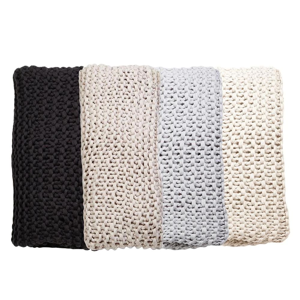 Chunky Knit Throw | Megan Molten