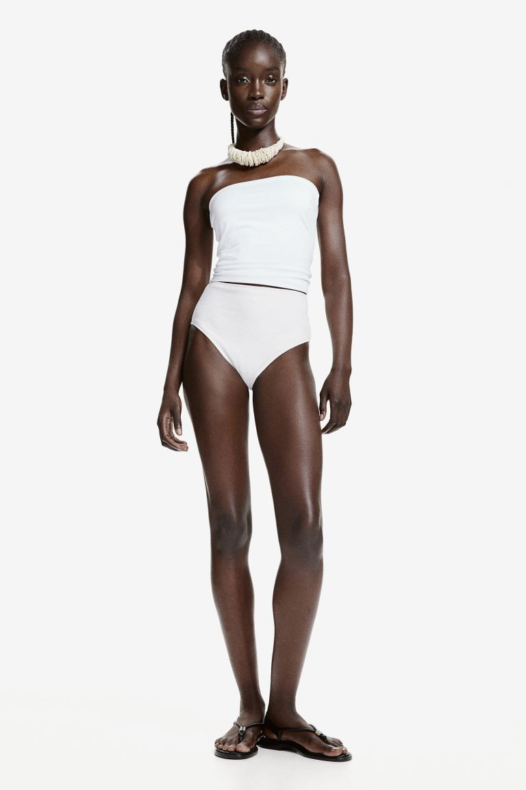Tube Top - Regular length - White - Ladies | H&M US | H&M (US + CA)