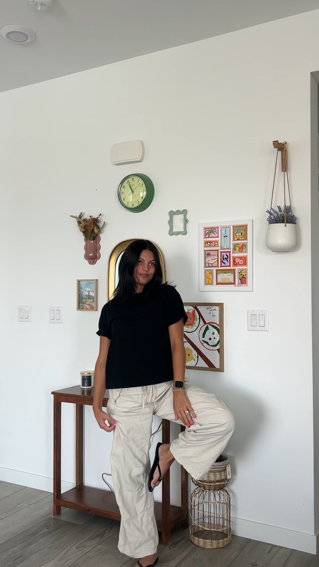 Comfy summer outfit! Bought the pants from tjmaxx last year <3