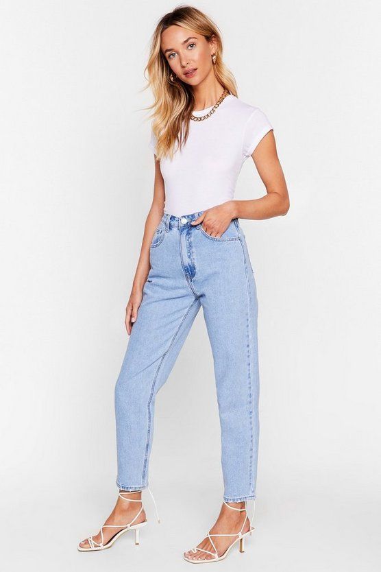 Don't Forget To Say High Waisted Mom Jeans | NastyGal (US & CA)