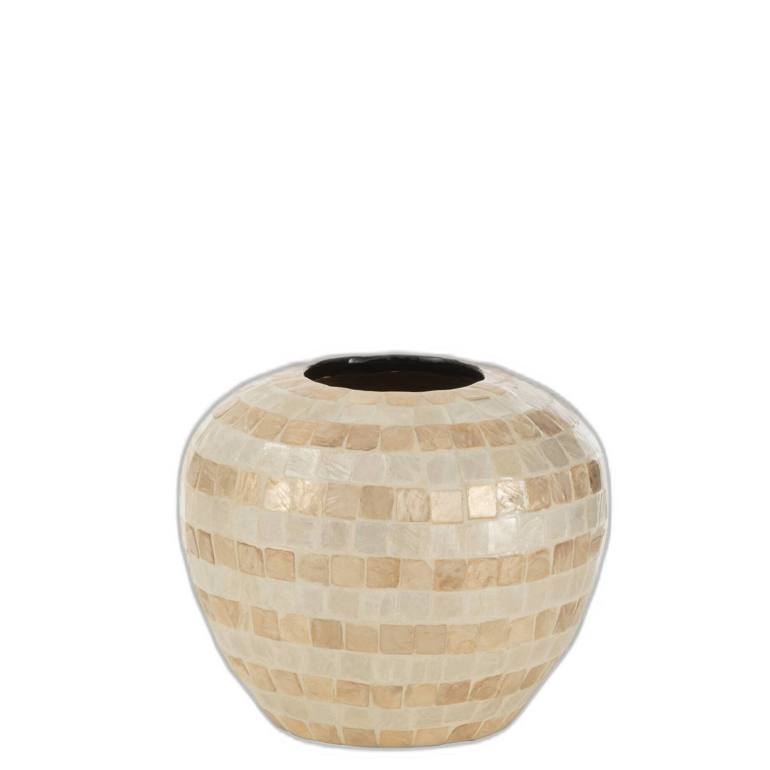 Decorative Vase Bulbous Shells Bamboo - Etsy | Etsy (US)