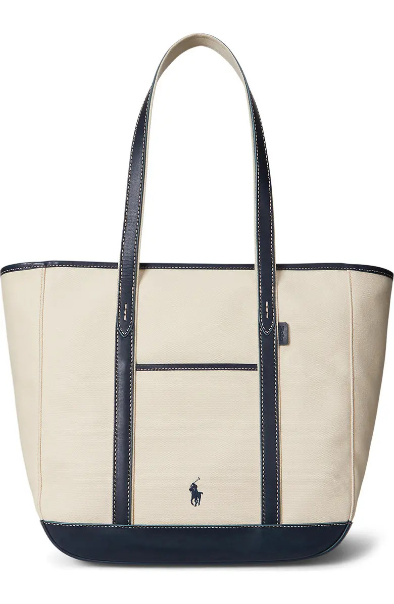 Medium Canvas & Leather Tote | Nordstrom