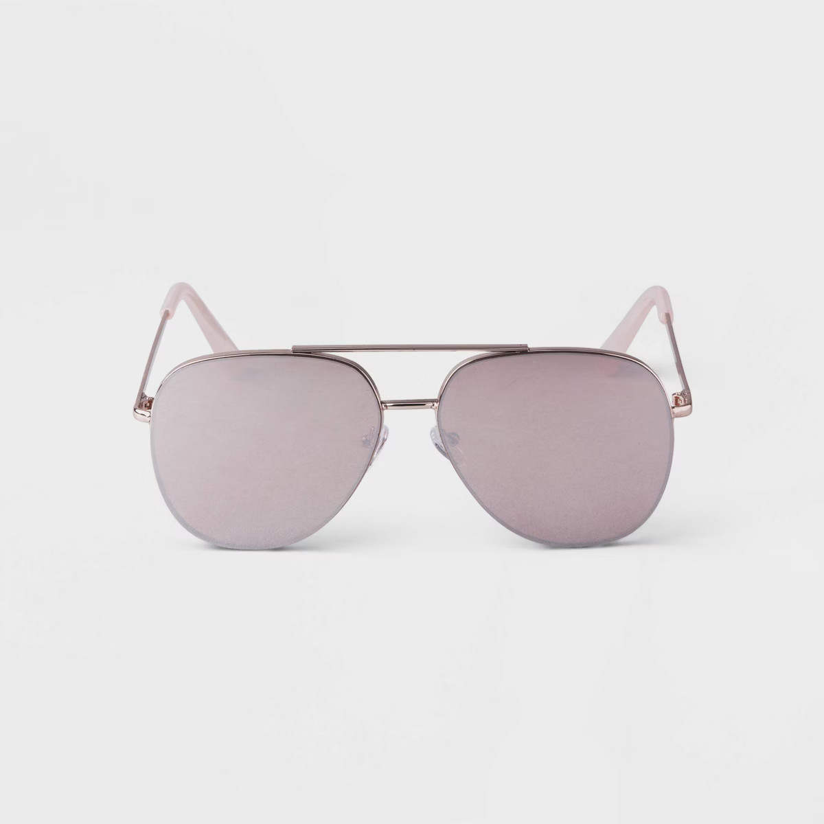 Women's Aviator Sunglasses - A New Day™ Rose Gold | Target