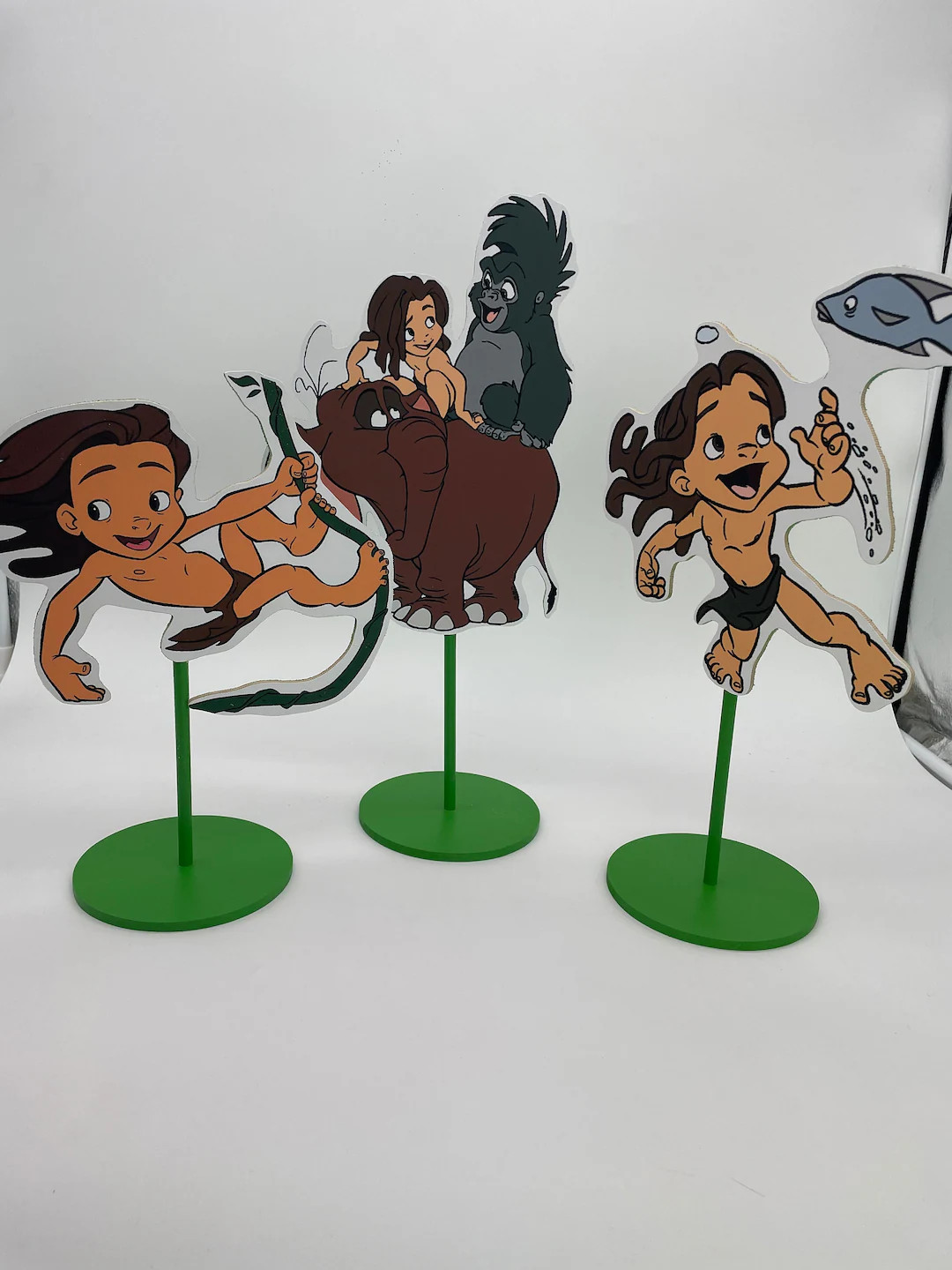 Tarzan of the Jungle Themed Party Table Decorations, Baby Tarzan Birthday Party Centerpiece - Ets... | Etsy (US)