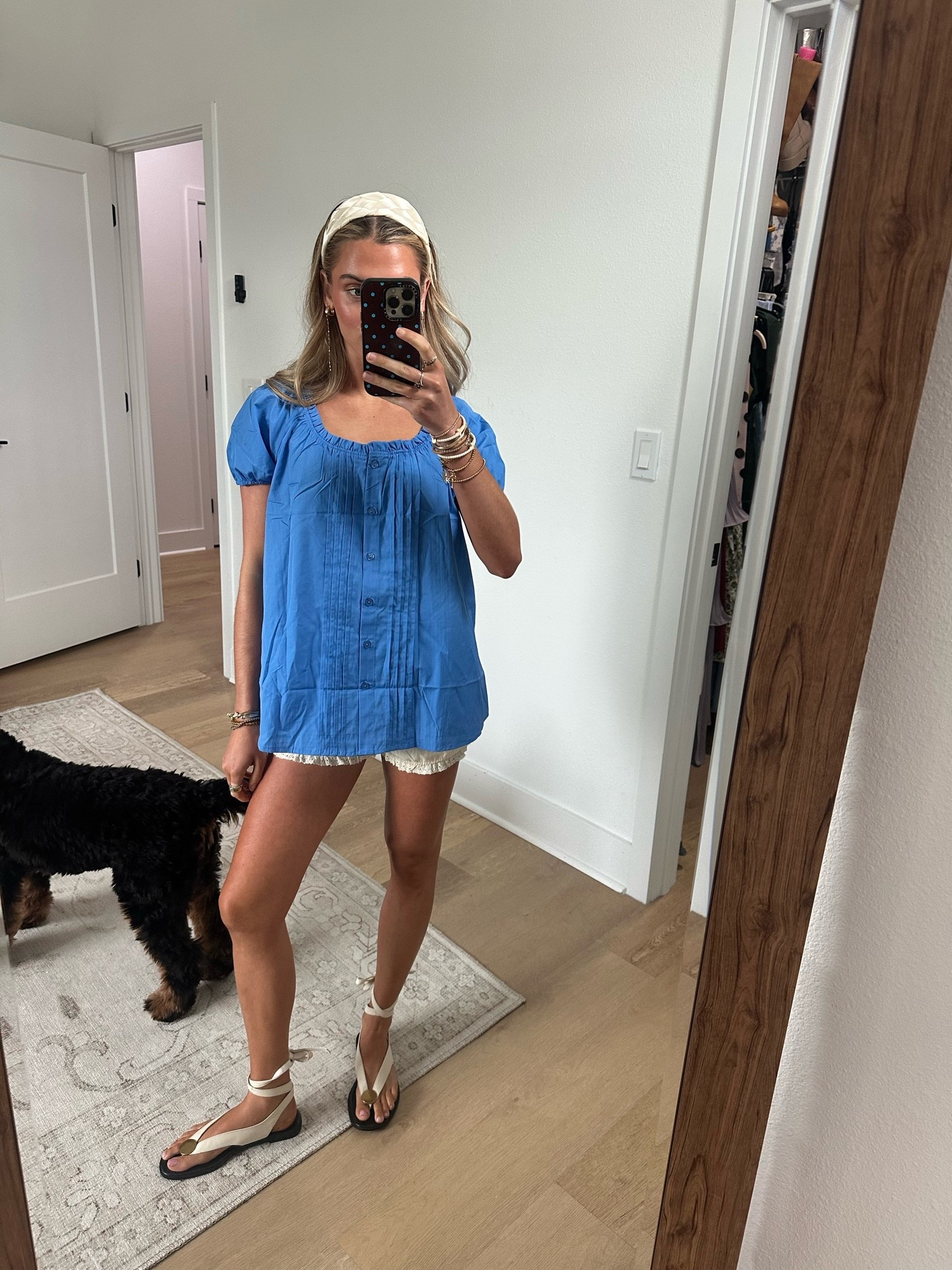Casual Saturday outfit and both pieces are amazon but free people look for less! Amazon size small Tankaneo Womens Cotton Lace Trim Shorts Bloomers Cute Casual Low Waisted Pajama Lounge Summer Beach Bottoms and amazon size small Tankaneo Womens Scoop Neck Babydoll Tops Summer Dressy Short Puff Sleeve Button Down Shirts Oversized Pleated Tunic. My shoes are also amazon!

#LTKootd #LTKSeasonal #LTKSaleAlert