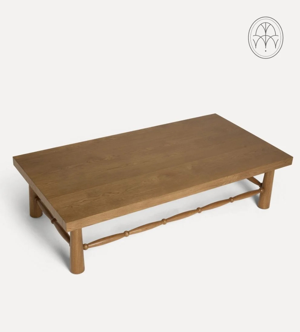 Hydrangea Nutmeg Spindle Coffee Table | Le Mae | Le Maé