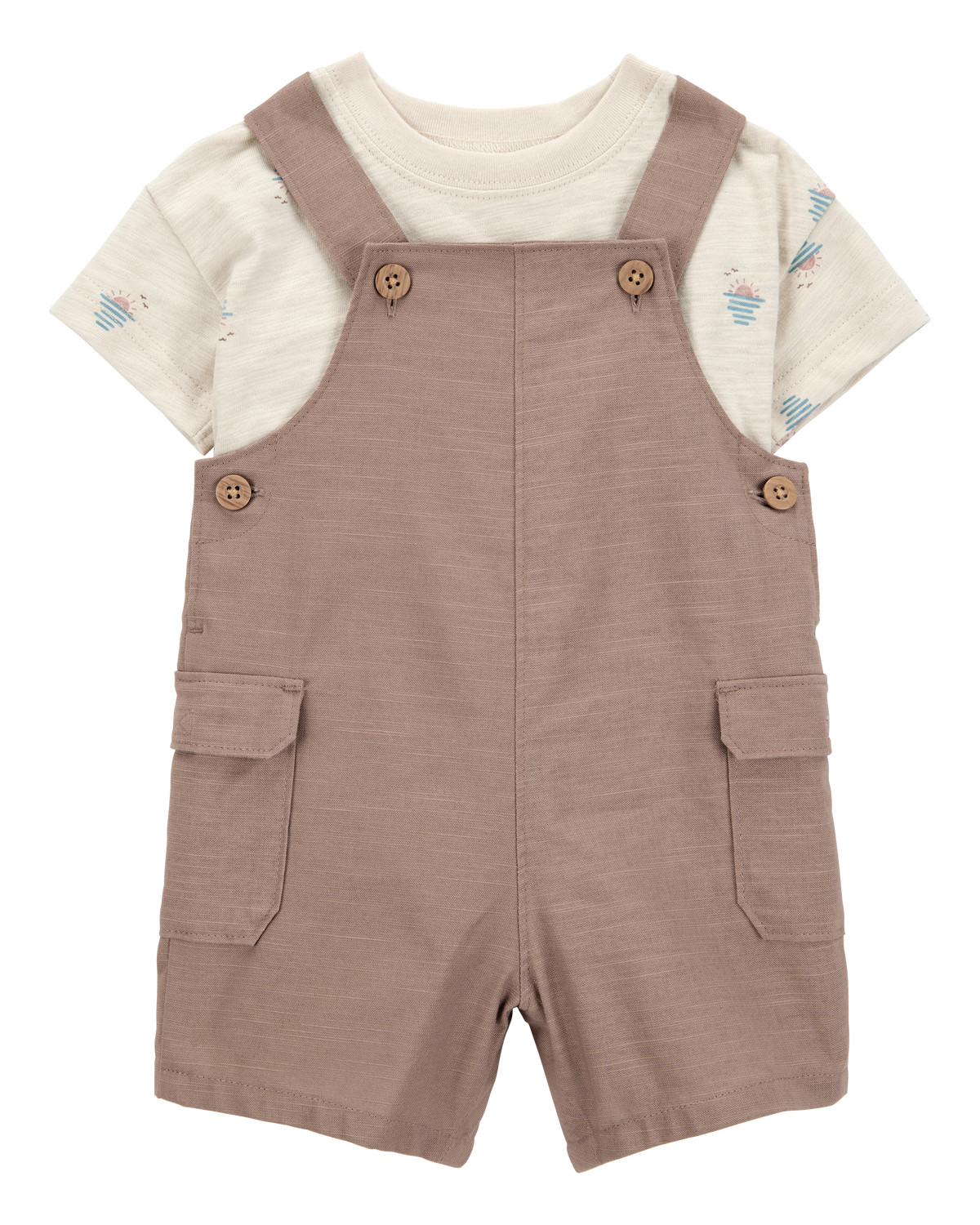 Baby 2-Piece Sunset Tee & Shortall Set - Carter's | Carter's | Carter's Inc
