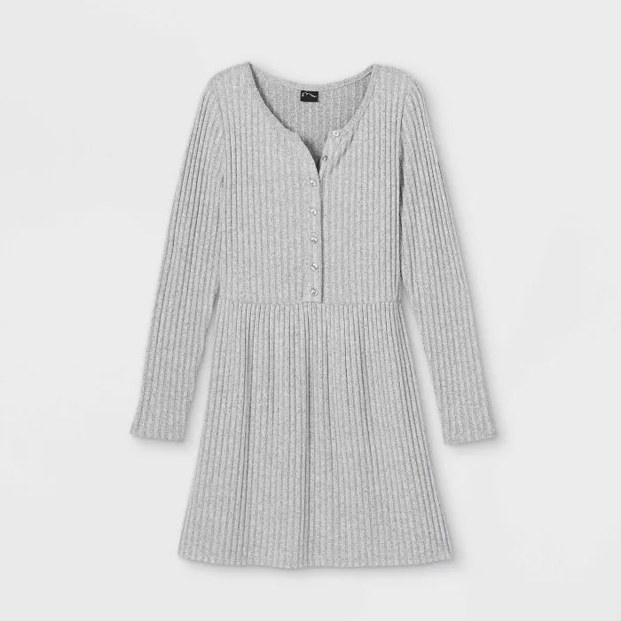 Girls' Cozy Henley Dress - art class™ | Target