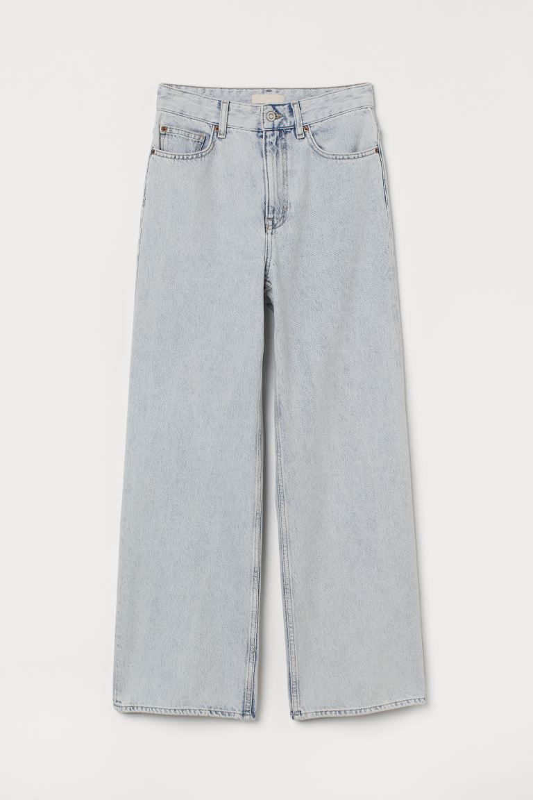 Loose Wide High Jeans | H&M (UK, MY, IN, SG, PH, TW, HK)