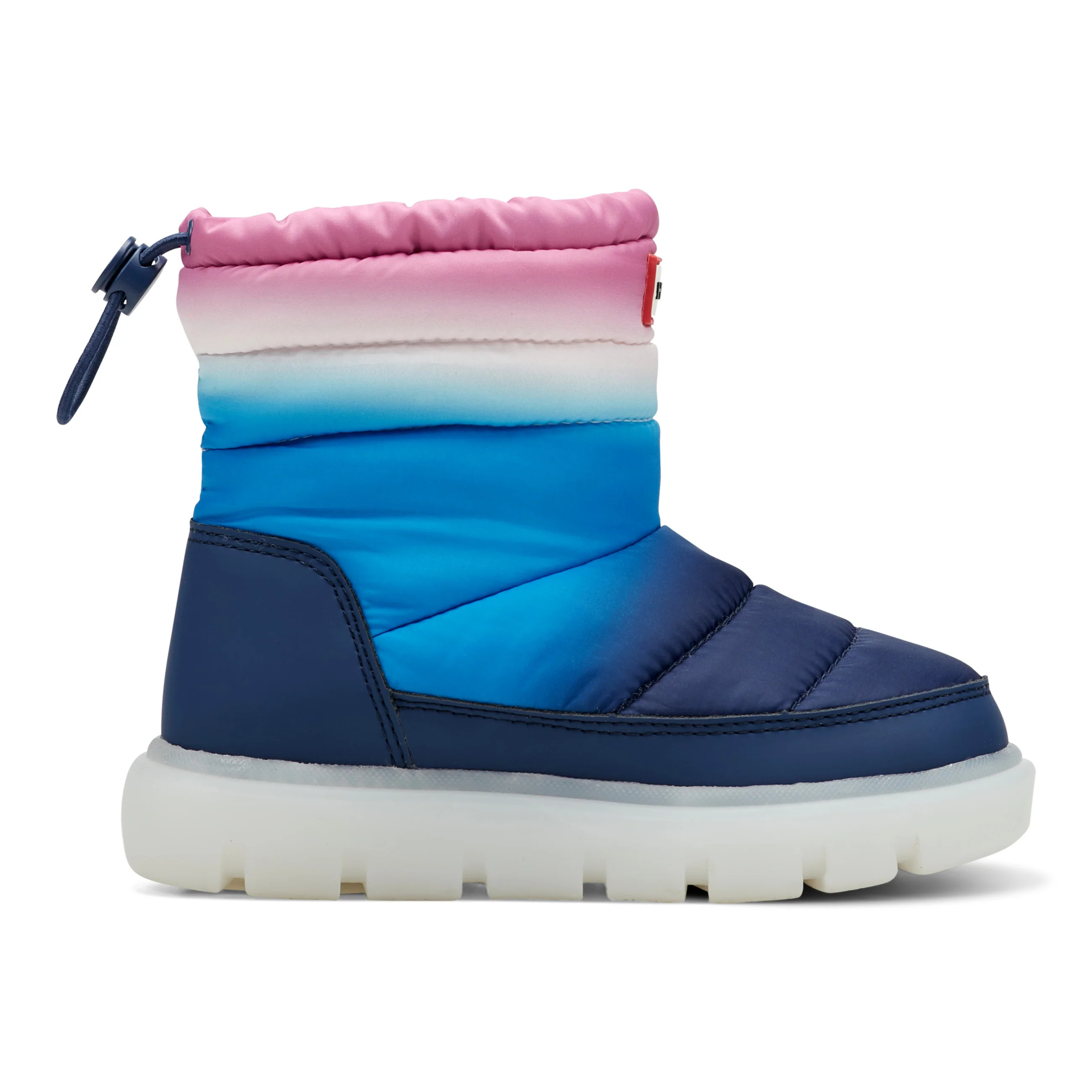 Little Kids Cuddle Lug Sole Insulated Waterproof Snow Booties | Hunter Boots