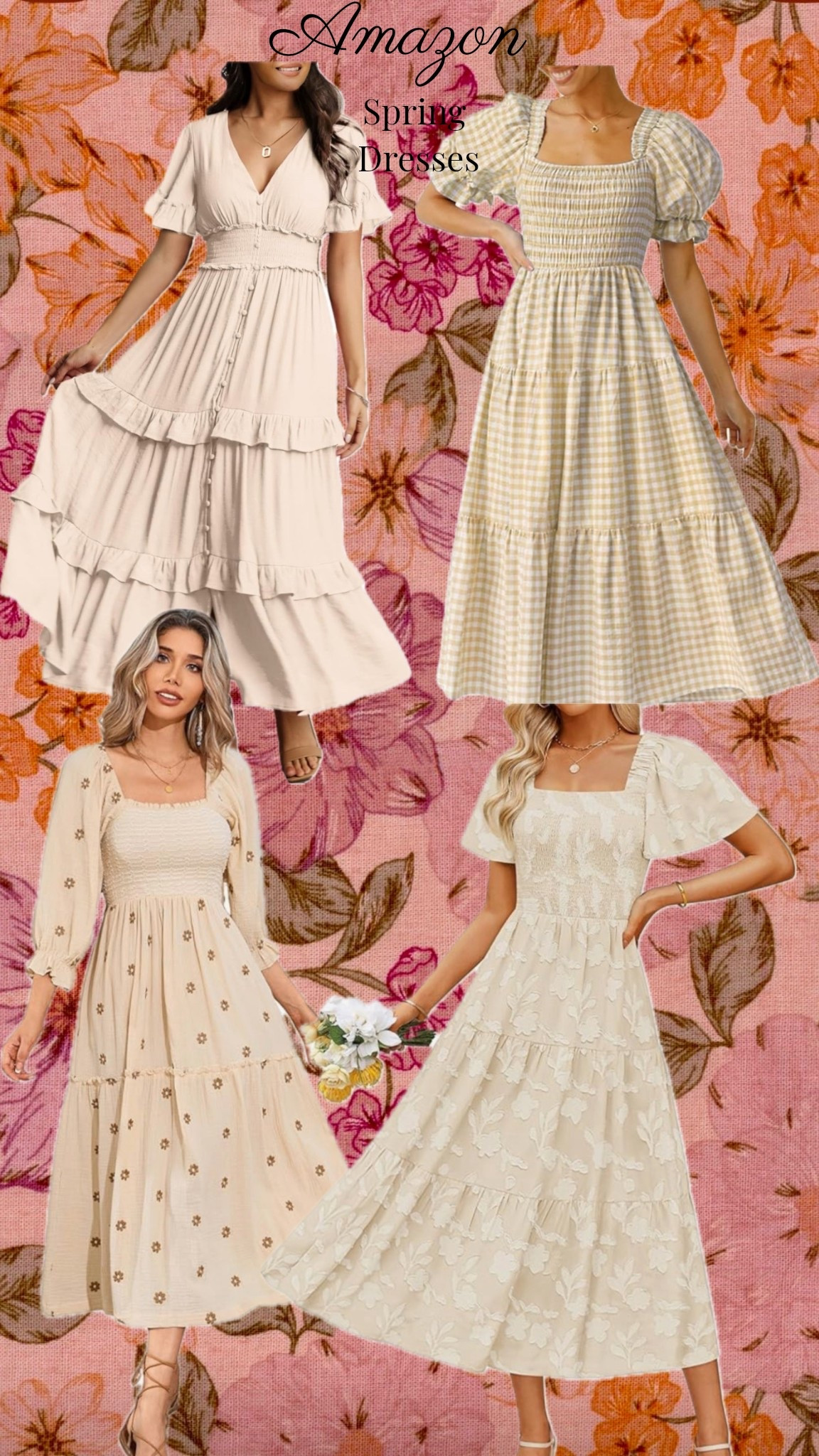 Women’s Amazon Spring Dresses🤍

#LTKSpringSale #LTKootd