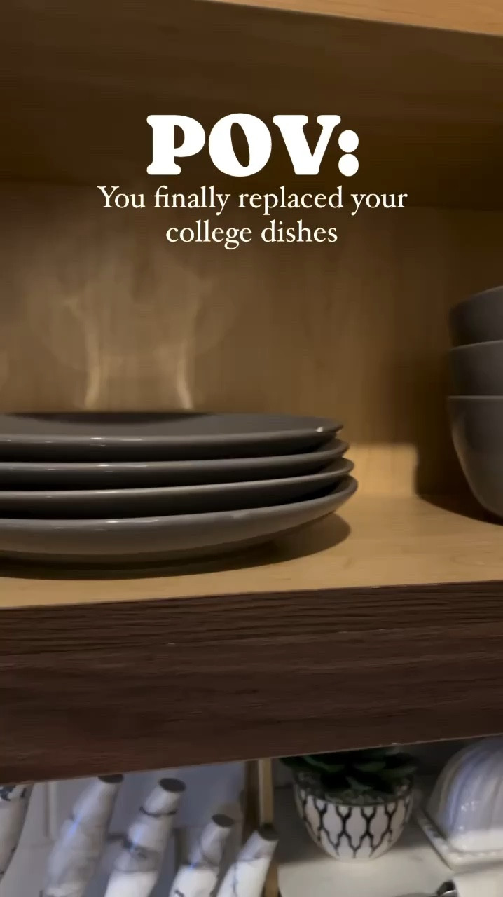 Replace my college dishes with me🍽️

When I was in college, I think I went to a Walmart down the street from campus and bought some dishes for $15-$20 bucks

As a young, blossoming adult, I’m learning that I actually care about having nice dishware, and it can change the way I experience food.

This simple switch has made me so excited to present my food in a beautiful way, which somehow makes it taste even better.

Also, thanks to my dad for buying these dishes when I was a teenager and saving/surprising me with them as an adult🤍 He knows me so well.

#LTKGiftGuide #LTKhome #LTKfindsunder100