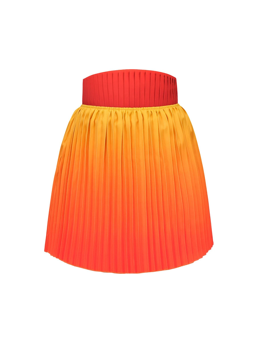 Women's Kata Ombré Pleated Corset Skort - Adwa Red Print - Size Medium | Saks Fifth Avenue