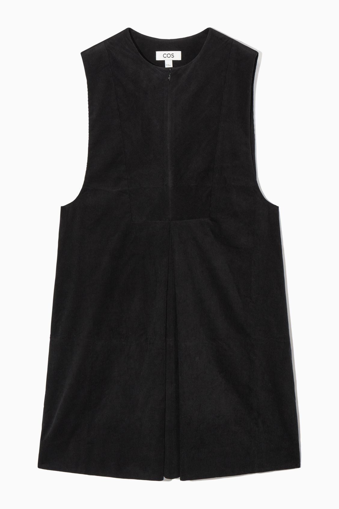 PLEATED CORDUROY MINI DRESS | COS (US)