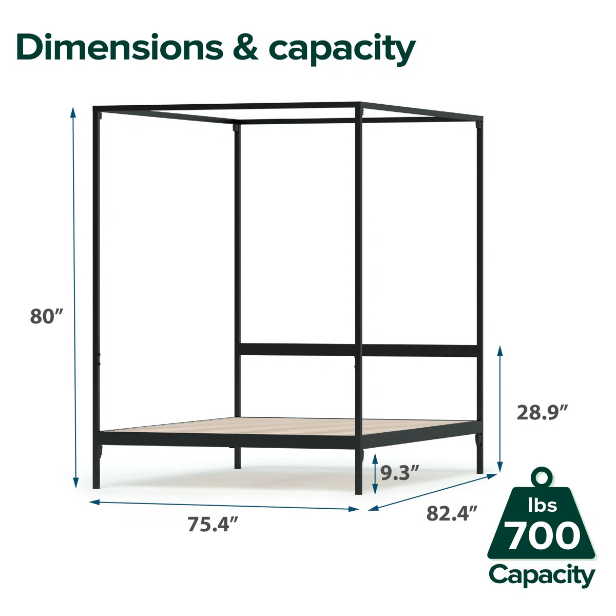 AllModern Aston Canopy Bed & Reviews | Wayfair | Wayfair North America