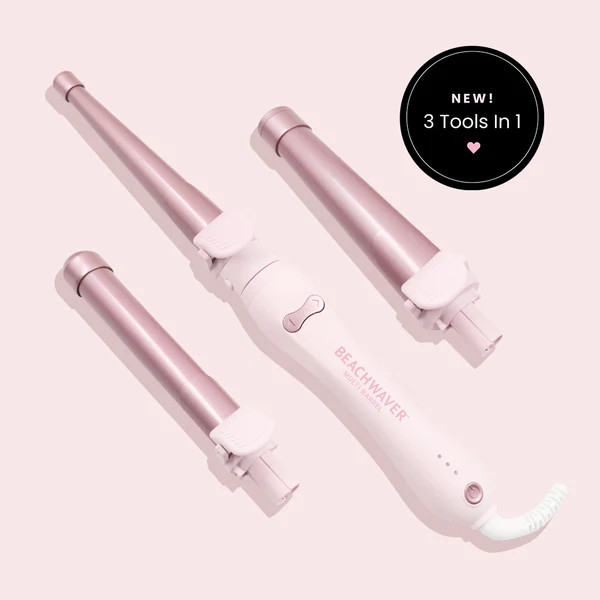 Multi Barrel Beachwaver® - Pink Rosegold | Beachwaver Co