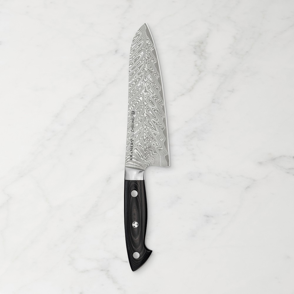 Zwilling Bob Kramer Damascus Steel Santoku Knife, 7" | Williams-Sonoma