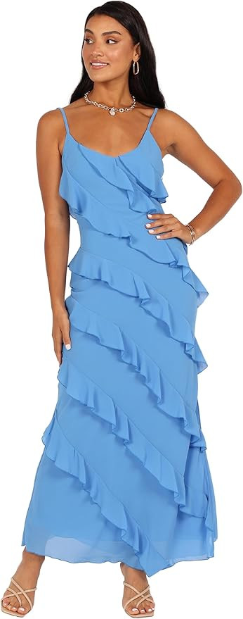 Petal & Pup Women's Ciao Ruffles Maxi Dress | Amazon (US)