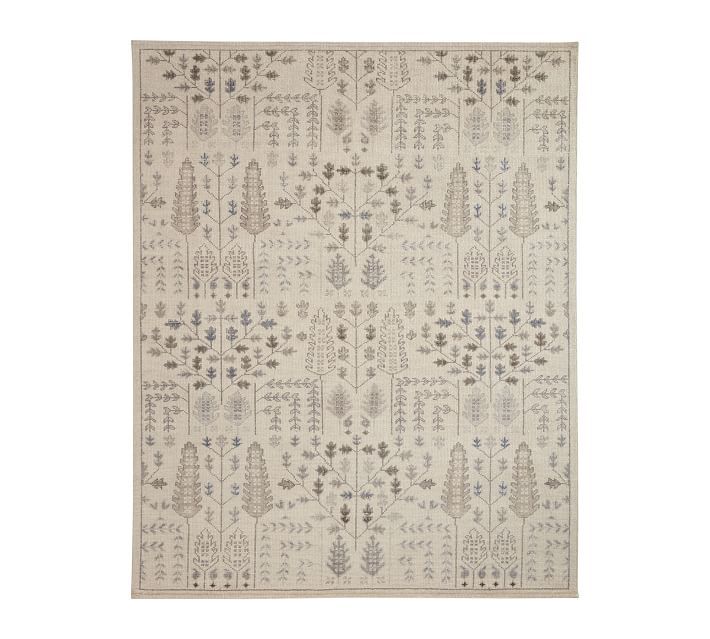 Delphine Hand-Knotted Wool Rug | Pottery Barn (US)